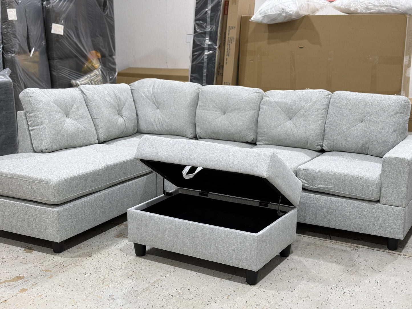 The Metro Noir Sectional